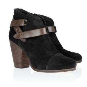 Rag & Bone Harrow bootie Italian leather suede